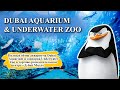 Аквариум в Дубай Молле Dubai Aquarium and Underwater Zoo - полный обзор!