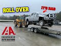 I Bought A Wrecked Roll Over CHEAP 2018 Dodge Ram 2500 From The Salvage Auction