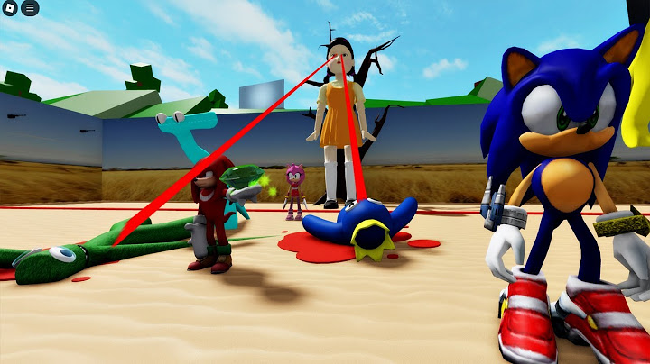CRIEI O ROUND 6 no BROOKHAVEN! (Sonic VS Rainbow Friends)