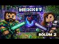 50 KERE ÖLDÜK YAA | MELTEM İLE MİNECRAFT HEXXIT BÖLÜM 2
