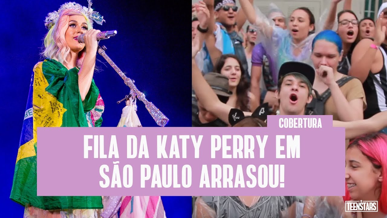 KATY PERRY EM SÃO PAULO | Cobertura Teen Stars