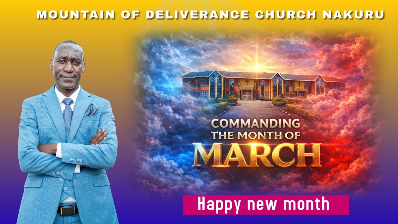 COMMANDING THE MONTH || SUNDAY CELEBRATION 1ST SERVICE || DR. MARK K || MOD NAKURU