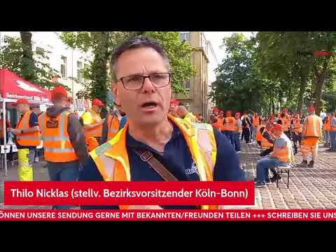 Bundesweiter Streik am Bau startet