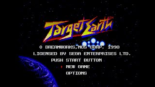 Target Earth Title Screen (Genesis)