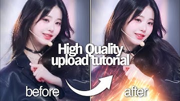 HOW TO UPLOAD HIGH QUALITY ON TIKTOK