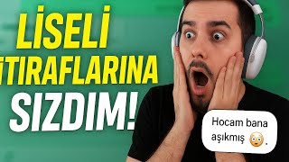 Eray Liseli Gizli İtiraf Gruplarına Girdim İzliyor - Gördüklerine İnanamadı
