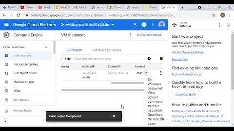 HOW TO CREATE GOOGLE CLOUD RDP 6CPU 640GB RAM IN QWIKLAB