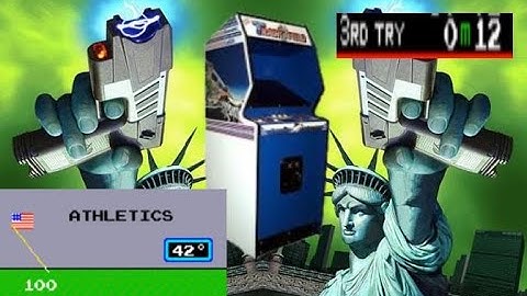 Track & Field Javelin record? Over 100 meters. Arcade MAME Konami 1983