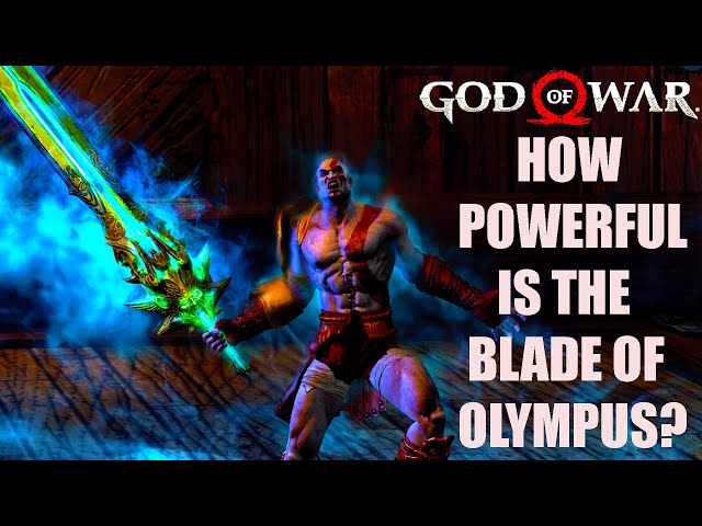 So whatever happened to The Blade of Olympus? Theoretically it should still  remain somewhere in Greece. It's a powerful god super weapon, and I'm  curious if it will be a future plot