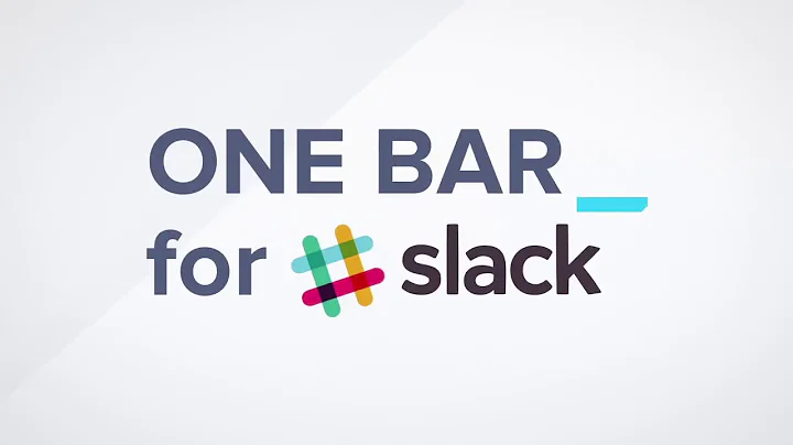 OneBar for slack