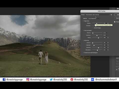 Create A Dramatic HDR Effect In Photoshop