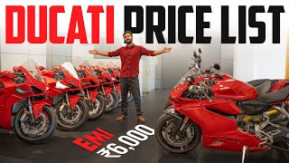 2021 All Ducati Bike Price In India 