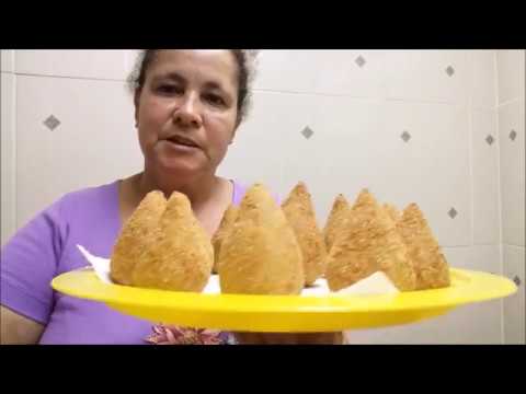 massa de coxinha  com creme de leite maravilhosa