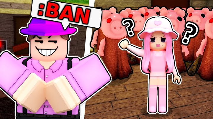 TROLLING My GF in PIGGY with ADMIN...