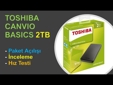 Video: Toshiba harici sabit disk iyi mi?