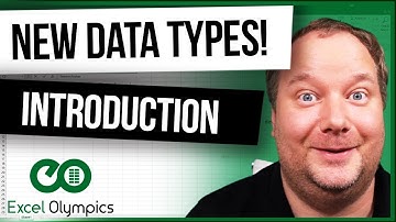New Data Types in Excel - game changer