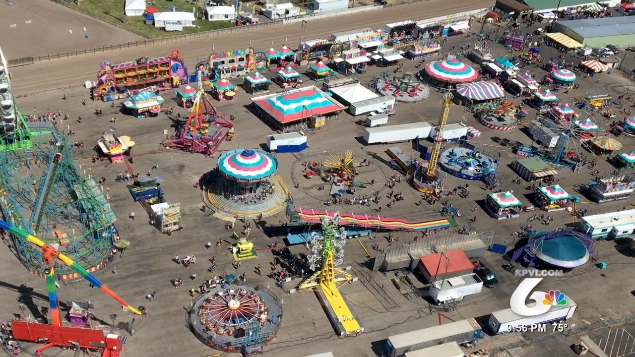 A Birds Eye View of the Eastern Idaho State Fair YouTube