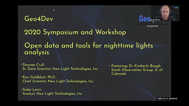 Introduction to Remote Sensing and Nighttime Light...