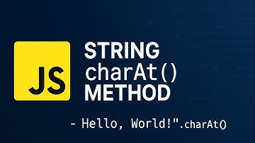 How to use string charAt method in javascript