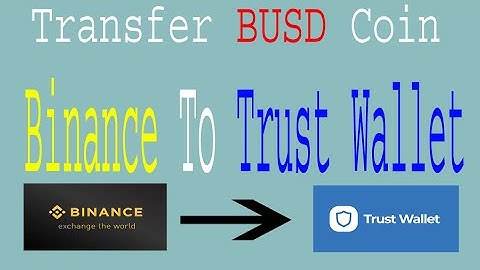 How to Transfer BUSD From Binance To Trust Wallet | Transfer Money From Binance To Trust Wallet