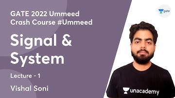Signal & System | L:1 | GATE 2022 Ummeed Crash Course #Ummeed