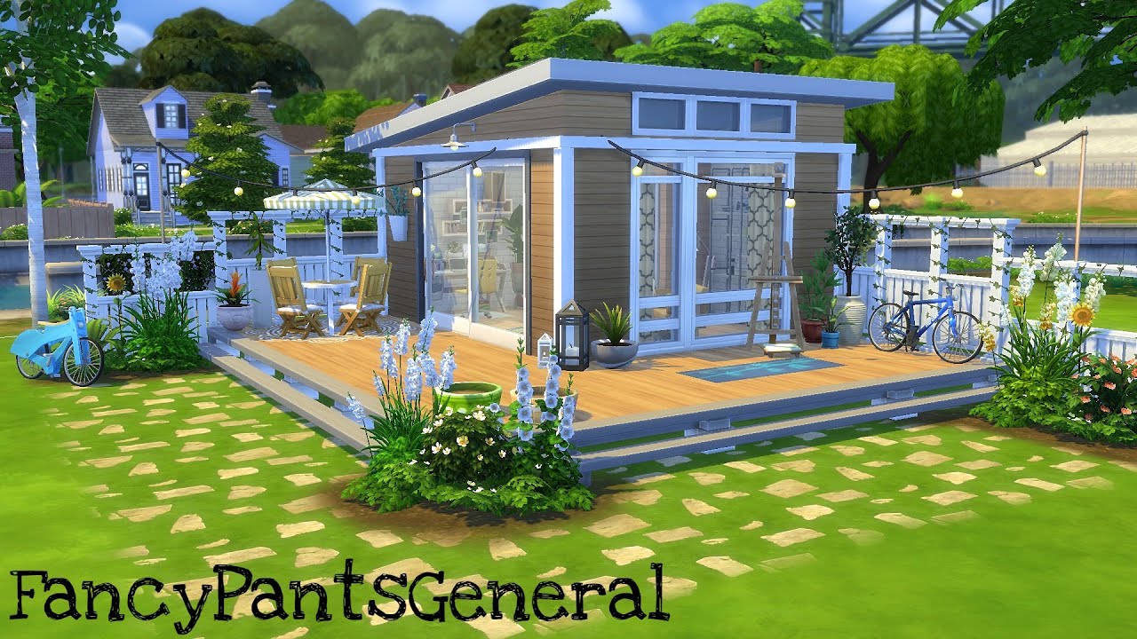 OFFICE SHED Speed Build The Sims 4 YouTube