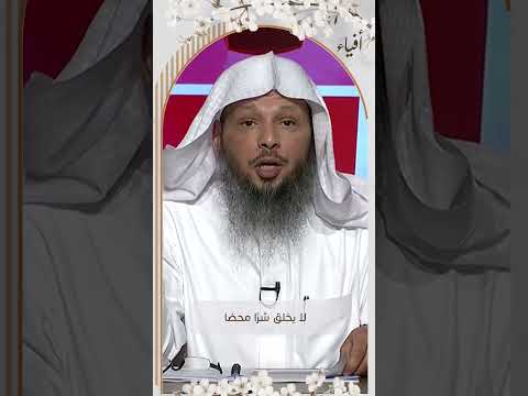سبحانه تنزه عن الشر المحض