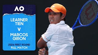 Learner Tien v Marcos Giron Full Match | Australian Open 2026 First Round
