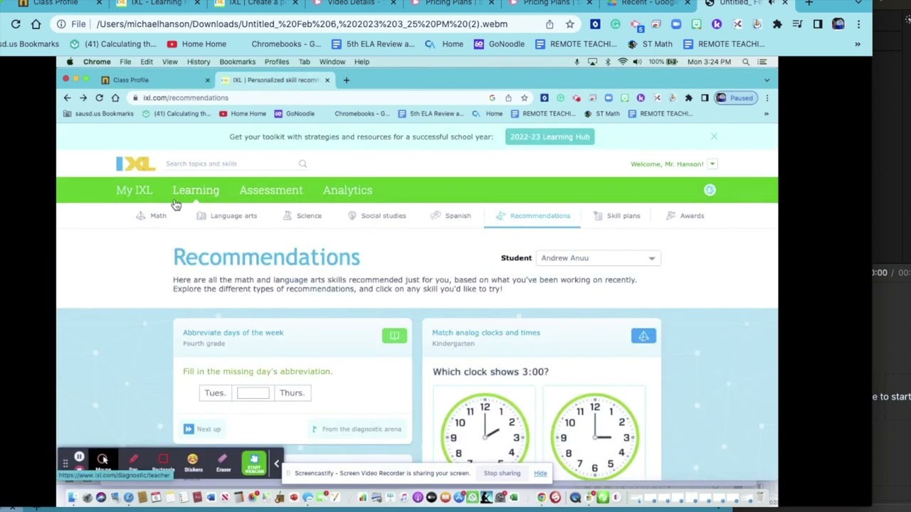 Using MAP Scores with IXL