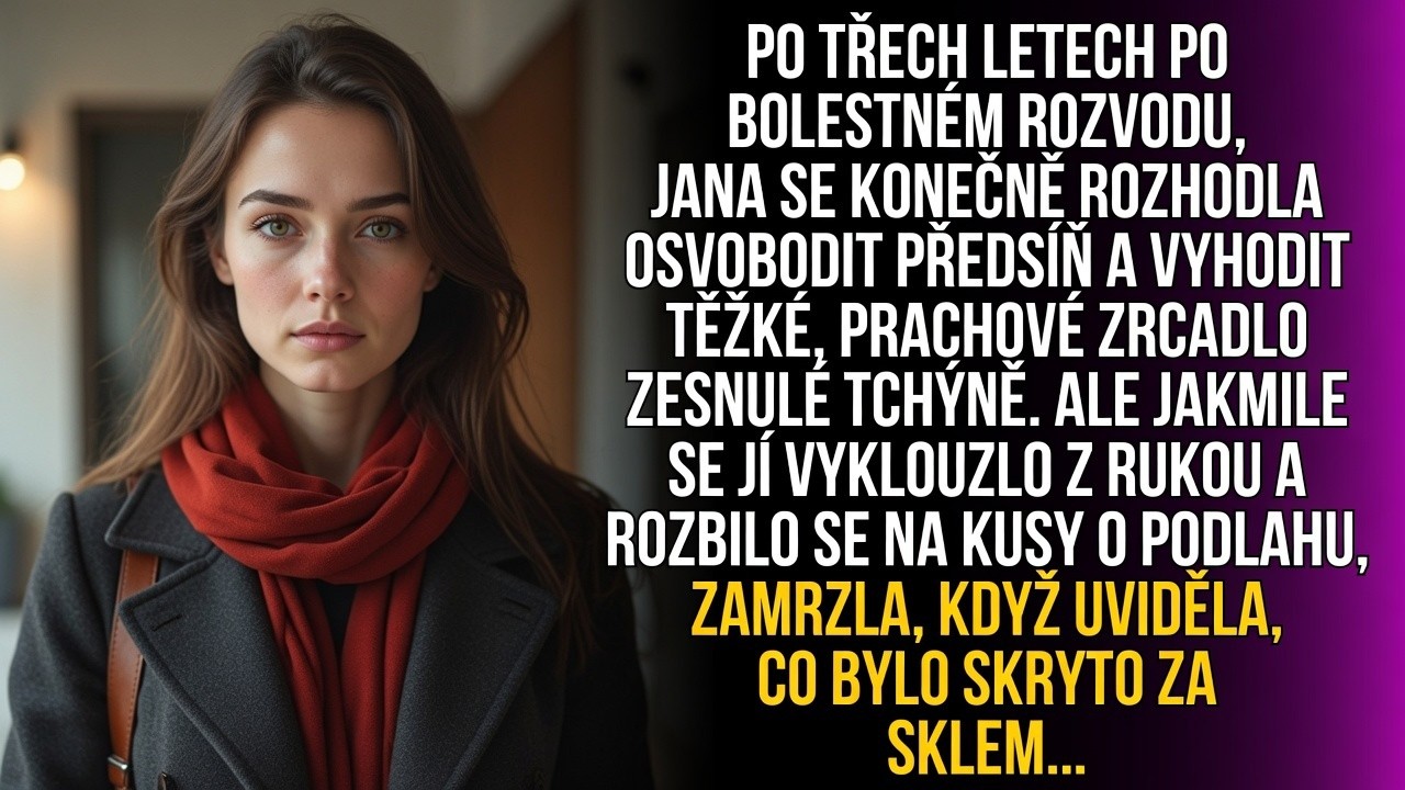 Seděla jsem na zemi mezi střepy a držela v ruce obálku, kterou tam tchyně schovala dávno před rozvodem. Uvnitř byly dokumenty, které dokazovaly, že celý můj život stál na cizí lži. Když přišla...