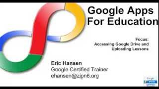 Working on Lesson Plans in Your Google Drive