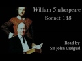 Sonnet 143 by william shakespeare  read by john gielgud