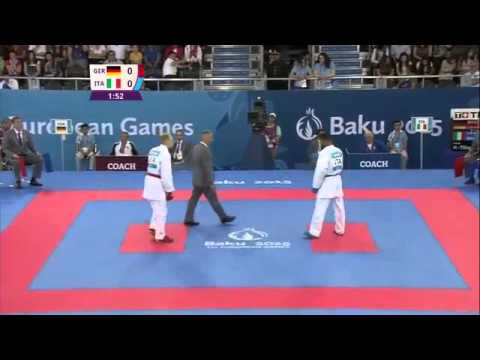 Noah Bitsch vs Luigi Busa 2:0 European Games Baku 2015