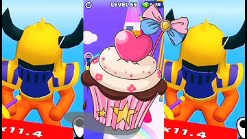 Layer Man 3D - ASMR Gameplay iOS, Android #fun #mobilegame #amogus #shortsfeed #shorts