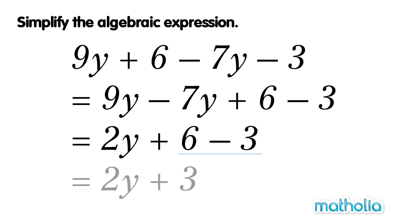 problem solving simplifying algebraic expressions