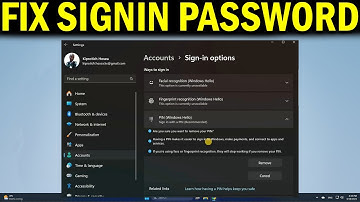 How To Fix Windows 11 sign in with password instead of PIN