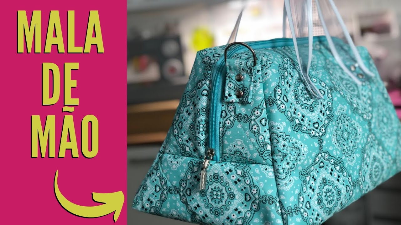 Como fazer MALA de MÃO trapézio - PASSO A PASSO