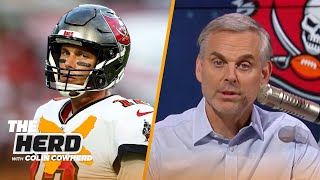 Any chance Tom Brady leaves Bucs in offseason? Colin plays QB Face bracket for NFC & AFC | THE HERD