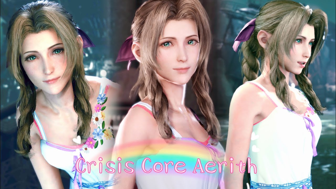 [FF7R]Crisis Core Aerith mod