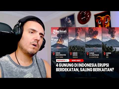 4 Gunung Api di Indonesia Erupsi Berdekatan, Apakah Saling Berkaitan? Reaction