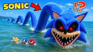 HUGE MONSTER SONIC.EXE  (Sonic Is Not a Monster) SONIC MOVIE 4