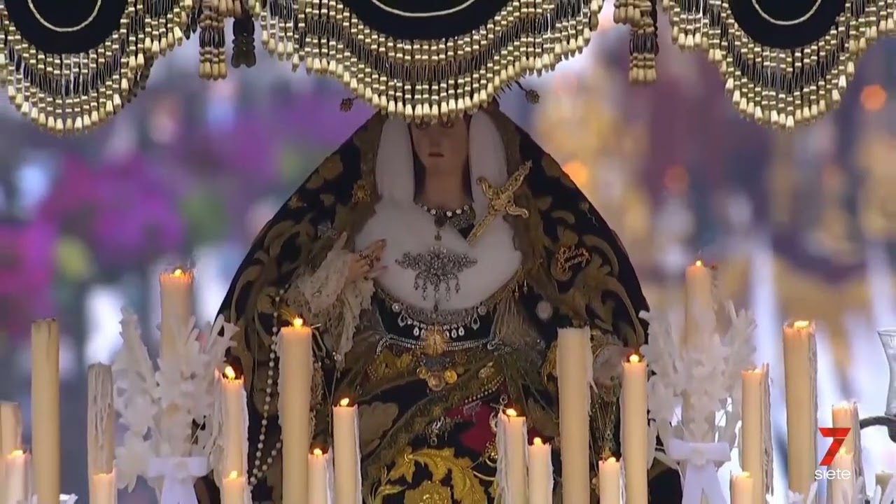 Dolores y Esperanza en Recorrido Oficial. Semana Santa 2025