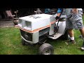 Lawnmower JUNKYARD cleanup! LISTEN TO Briggs Stratton TWIN, Single Cylinder OHV, Kohler Command