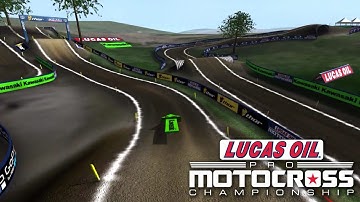 RedBud Animated Track Map: Helmet View