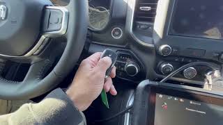 2024 ram 1500 proximity key programming via smart pro