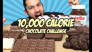 Epic 10000 Calorie Chocolate Challenge Ultimate Cheat Day Man Vs Food