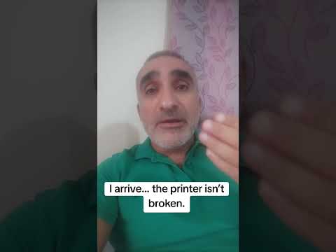 IT Diaries – P4 When your printer stops working… not because it’s broken…Lebanese English guys