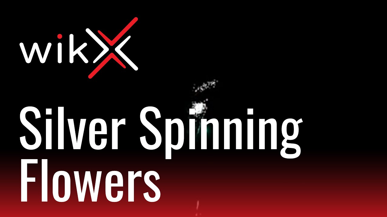 Silver Spinning Flowers Wikx Fireworks YouTube