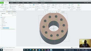 CREATING AXIAL PATTERNS IN CREO