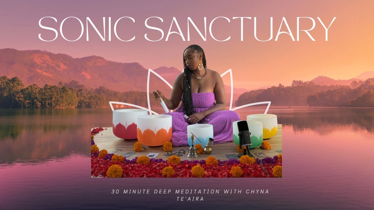 Heart Chakra Sound Bath | Crystal Singing Bowls for Emotional Release & Deep Relaxation